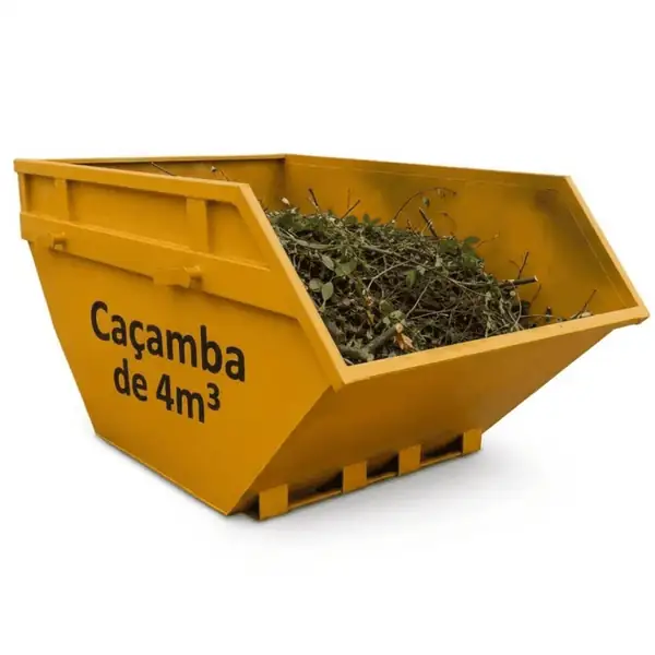 Caçamba para Entulho de Jardinagem e Podas em Guarulhos