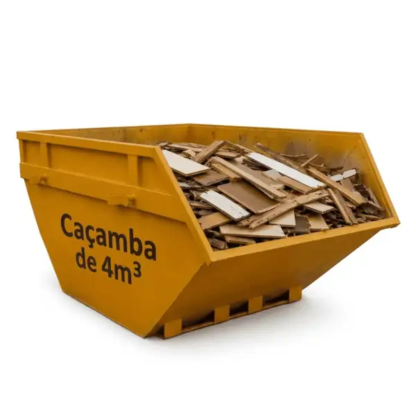Locação de Caçamba para Madeira e MDF em Guarulhos - SP